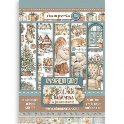 Stamperia White Christmas - Washi Pad