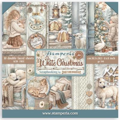 Stamperia White Christmas - Paper Pack