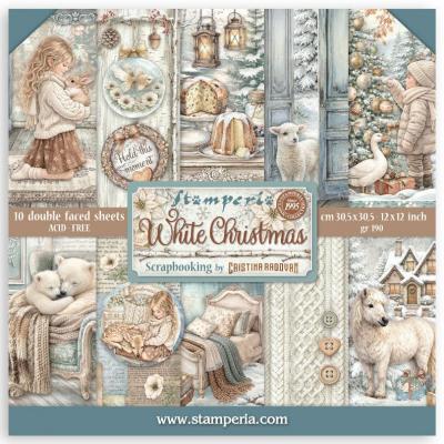 Stamperia White Christmas - Paper Pack