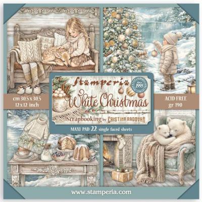 Stamperia White Christmas - Maxi Pack