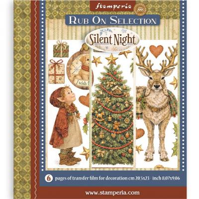 Stamperia Silent Night - Rub-On Selection