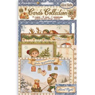 Stamperia Silent Night - Cards Collection