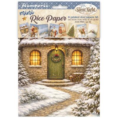 Stamperia Silent Night Rice Paper - Mini Rice Paper Selection