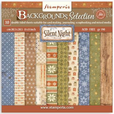 Stamperia Silent Night - Background Selection