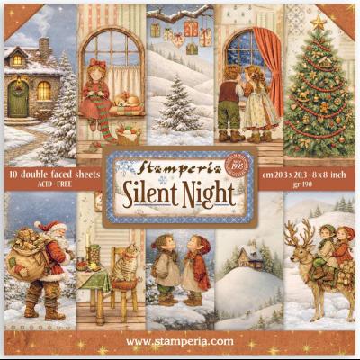 Stamperia Silent Night - Paper Pack