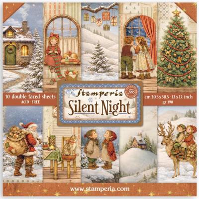 Stamperia Silent Night - Paper Pack