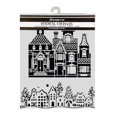 Stamperia Stencil - Christmas House