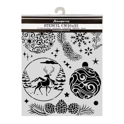 Stamperia Stencil - Christmas Balls