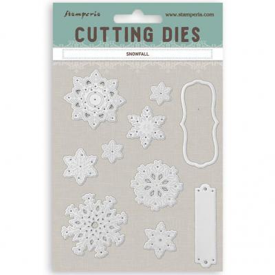 Stamperia Cutting Dies - Christmas Snowfall