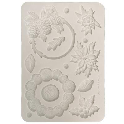 Stamperia Silicon Mould - Christmas Garlands