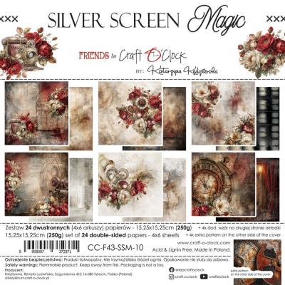 Craft O'Clock Silver Screen Magic - Paper Set