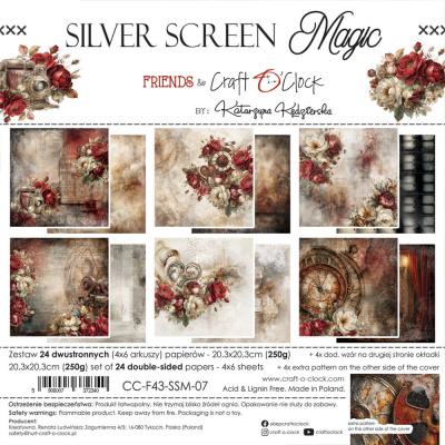 Craft O'Clock Silver Screen Magic - Paper Set