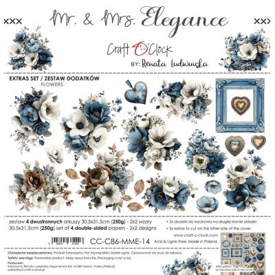 Craft O'Clock Mr. & Mrs. Elegance - Extras Set Flowers