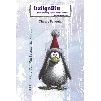 IndigoBlu Stempel - Cheery Penguin