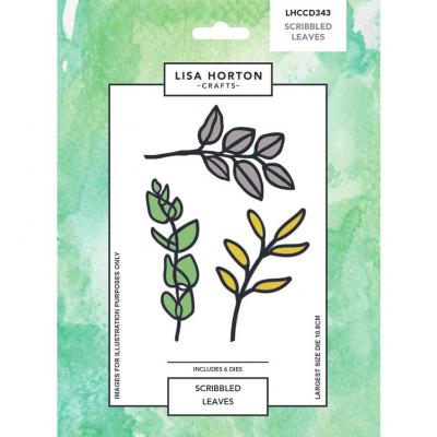 Lisa Horton Crafts Dies - Scribbled Leaves
