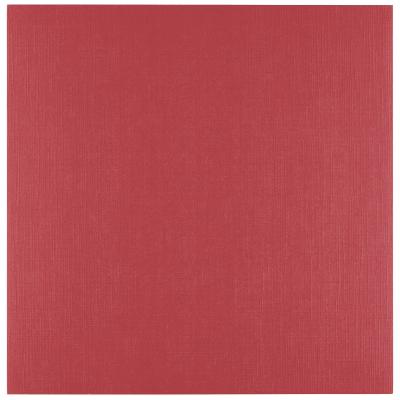 Vaessen Creative Tonkarton (Leinenstruktur) - Ruby