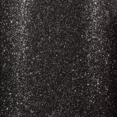 Florence Selbstklebendes Glitzerpapier - Schwarz-Silber