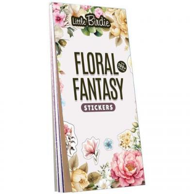 Little Birdie Stickers Book - Floral Fantasy