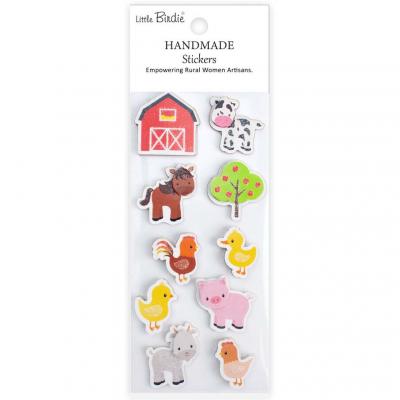 Little Birdie Handmade Stickers - Farm Days