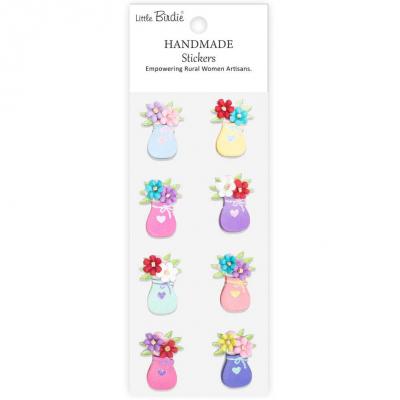 Little Birdie Handmade Stickers - Bloom Collection