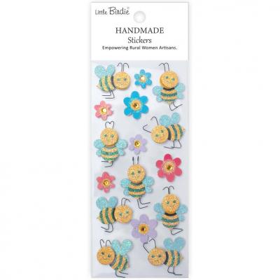 Little Birdie Handmade Stickers - Bee Buzz