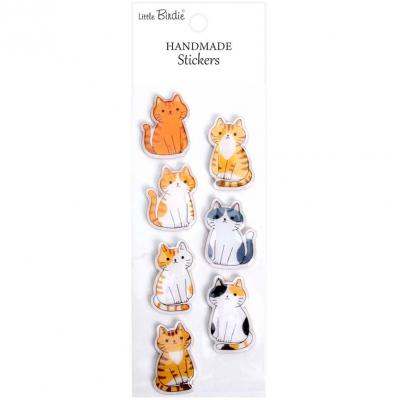 Little Birdie Handmade Resin Stickers - Meow Pals