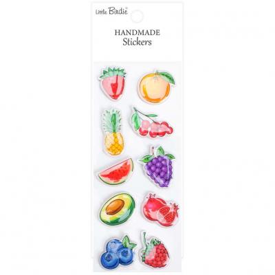 Little Birdie Handmade Resin Stickers - Fruity Flavour