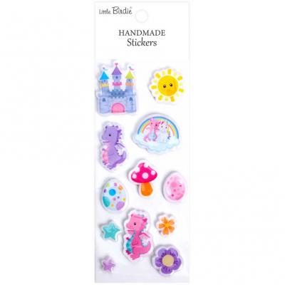 Little Birdie Handmade Resin Stickers - Fairy Tale World