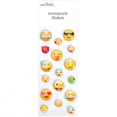 Little Birdie Handmade Resin Stickers - Expressions Unlimited