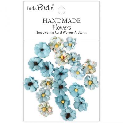 Little Birdie Handmade Flowers - Winston Blue Symphony
