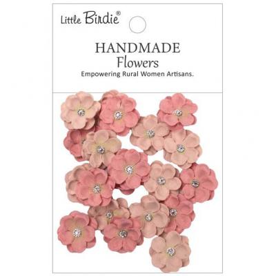 Little Birdie Handmade Flowers - Twinkle Pink Passion