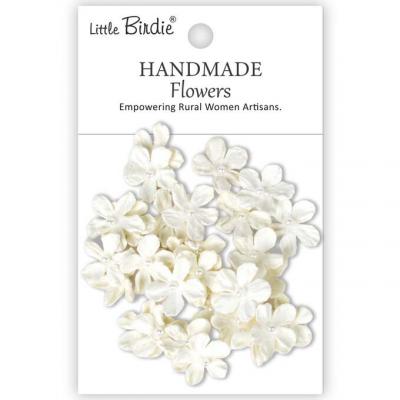 Little Birdie Handmade Flowers Pearl Petites - Ivory Pearl