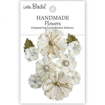 Little Birdie Handmade Flowers Liora - Ivory Pearl