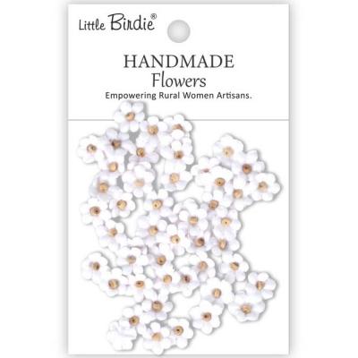 Little Birdie Handmade Flowers Esme - Frosty White