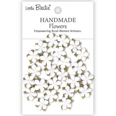 Little Birdie Handmade Flowers Elira - Frosty White