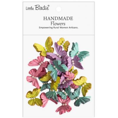 Little Birdie Handmade Flowers Dreamy Flutter - Forest Blossom