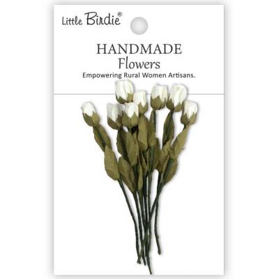 Little Birdie Handmade Flowers Cyrus - Ivory Pearl
