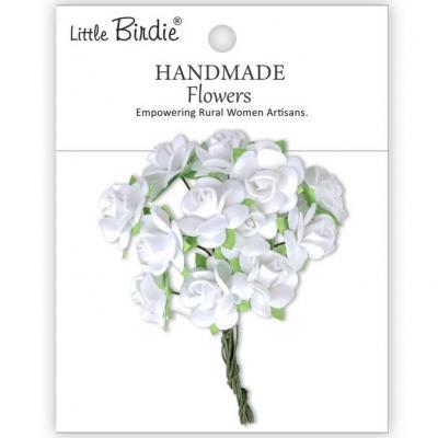 Little Birdie Handmade Flowers Catalina - Frosty White