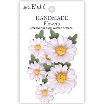 Little Birdie Handmade Flowers Anya - Frosty White