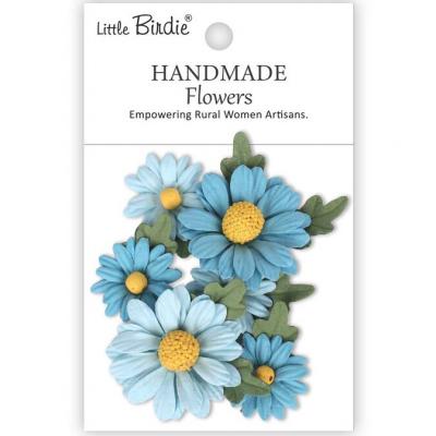 Little Birdie Handmade Flowers Anya - Crystal Blue