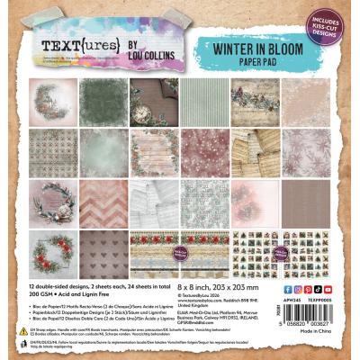 TEXT(ures) Winter In Bloom - Paper Pad