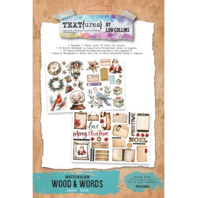TEXT(ures) Winter In Bloom - Wood & Words