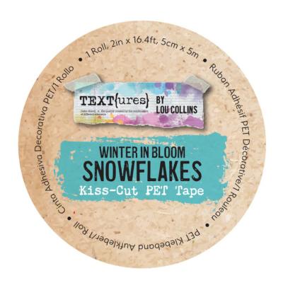 TEXT(ures) Winter In Bloom Kiss-Cut PET Tape - Snowflakes
