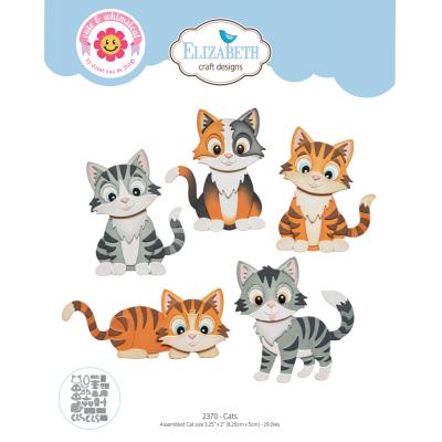 Elizabeth Craft Designs Meet The Cats Dies - Cats