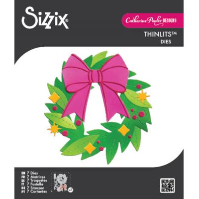 Sizzix Thinlits Die Set - Holiday A-door-nment