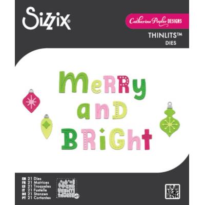Sizzix Thinlits Die Set - Oh So Merry