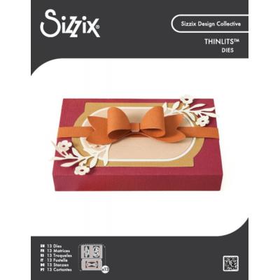 Sizzix Thinlits Die Set - Bloom And Bow Box
