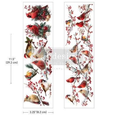 Prima Marketing Re-Design Luxe Transfers - Hollywing Cardinal