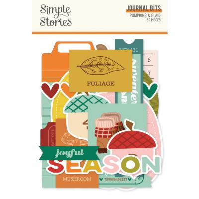 Simple Stories Pumpkins & Plaid - Journal Bits