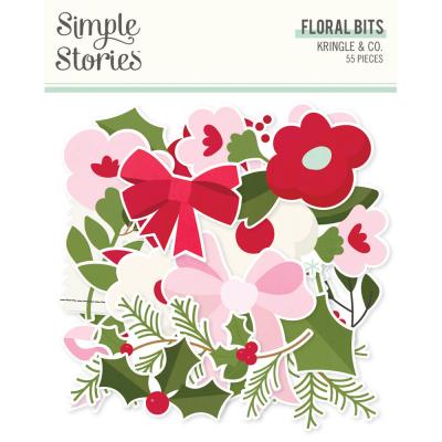 Simple Stories Kringle & Co. - Floral Bits